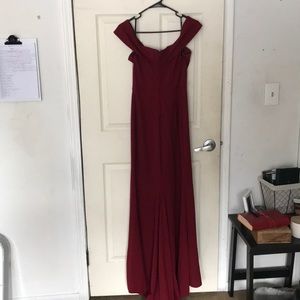 One time wear prom dress